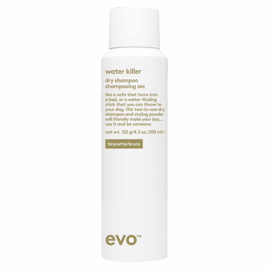evo water killer dry shampoo brunette 200ml
